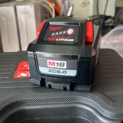Milwaukee M18 Battery Xc6.0  New In Box Original Milwaukee Brand