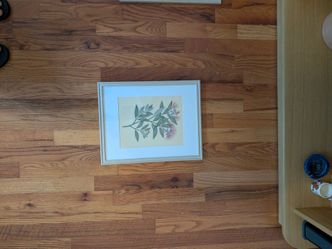 3 floral art frames