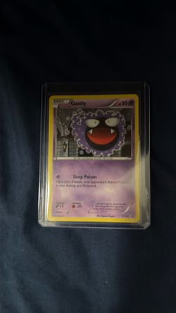 Gastly #XY132 Pokémon card