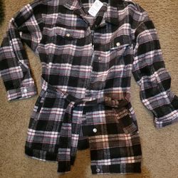 Flannel Shirt Jacket
