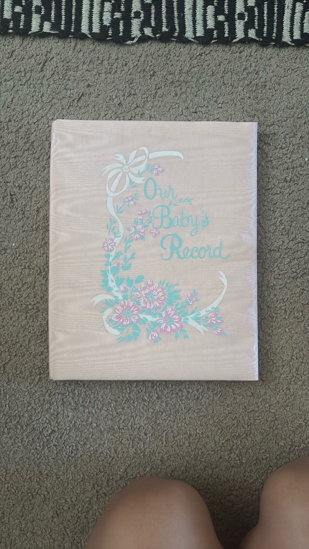 True Vintage Baby Book For Girls