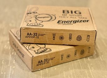 Energizer AA Batteries – 64 Total (2 Boxes) – $30