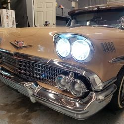 1958 To 1976 CHEVY IMPALA GLASS LED HEADLIGHTS