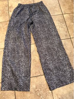 Women’s small cheetah print lounge pants