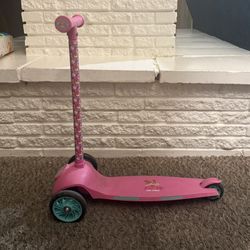 Paw Patrol 3 Wheel Scooter - Pink - Skye - 50lbs Unisex 