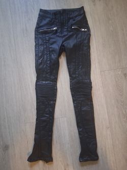 NWOT womens faux leather pants
