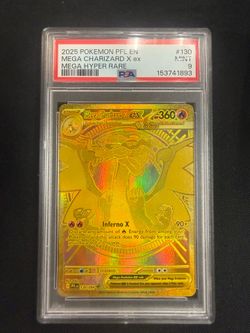 Mega Charizard X #130 - PSA 9