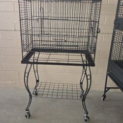 🦜 P.OVING MUST PICK UP!  Parrot Medium Sized Galvanized Steel Bird Cage