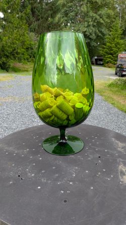 Oversized wine glass