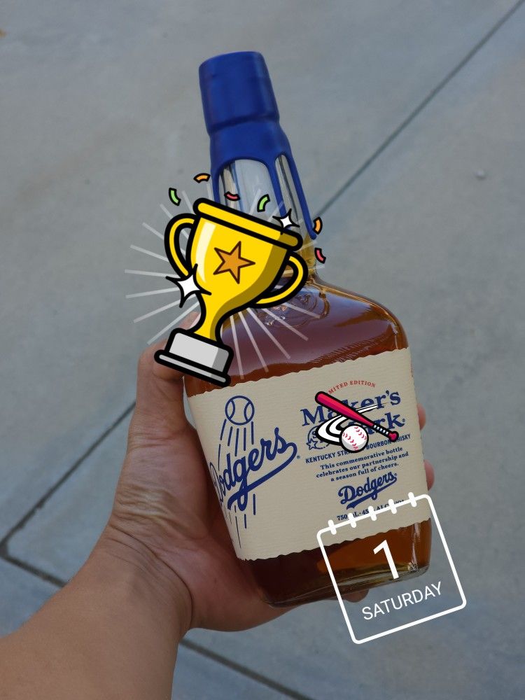 Dodgers Makers Game Collectibles Mark Championship
