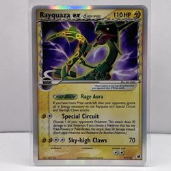 Rayquaza ex (Delta Species) - Dragon Frontiers light played