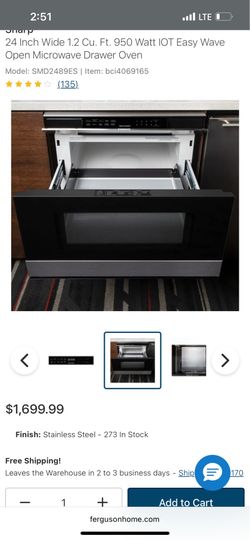 Microwave, model sharp