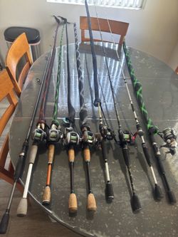 Tournament ready fresh water fishing gear