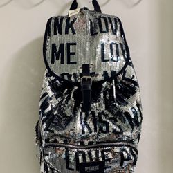 Victoria secret top sequin backpack