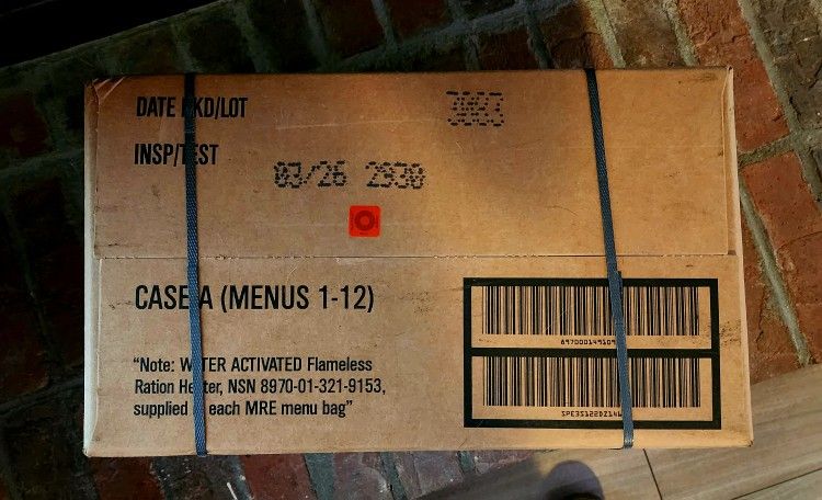 Military Meals Ready To Eat 2026 Inspection Dates