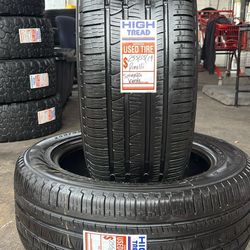 255/55/19 PIRELLI SCORPION VERDE (RUN FLAT 2 TIRES ONLY)