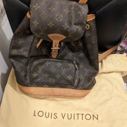 Authentic Louis Vuitton Monogram Backpack 