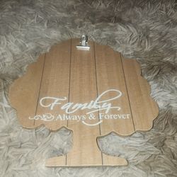 Tree Plaque Picture Frame