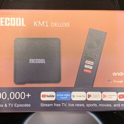 MeCool Android TV Streaming Device $200 Lifetime Support