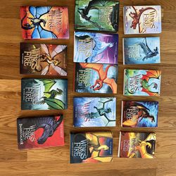 “Wings Of Fire” Book Set - $30. Series 1-13  And A Legend Book. Excellent Condition, 9 Hardcovers.