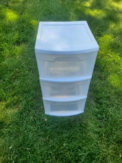 3 drawer sterilite storage unit