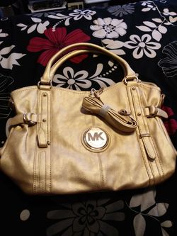 New Gold MK Purse