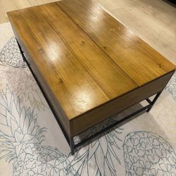 Coffee Table With Lift Top Storage