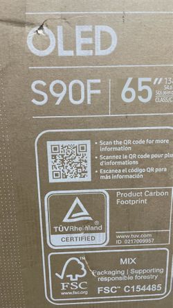 Samsung - 65” Class S90F Series OLED 4K UHD SamsungVision AI Smart Tizen TV