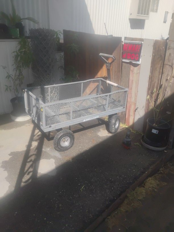 Used Gorilla Cart $75 Good Condition