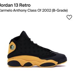 Jordan 13 Retro Melos Class Of 2002 Size 10 DS