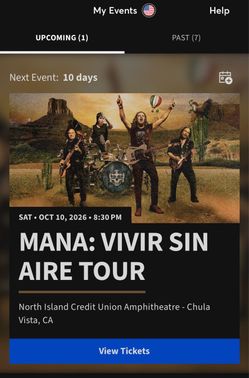 MANA TICKETS.