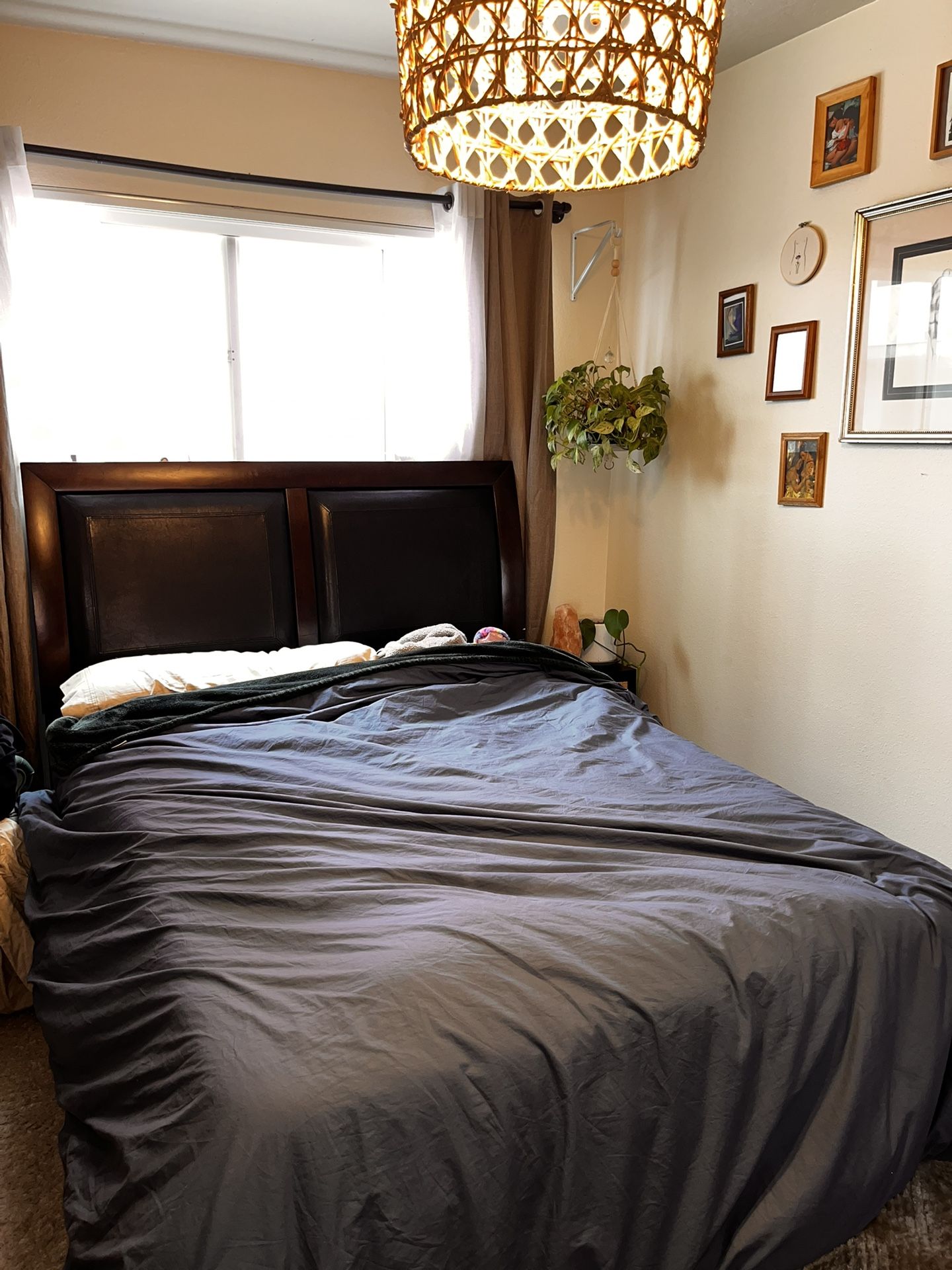 Queen Bed frame $50