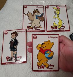 DLP Pin Trading Time Winnie the Pooh Jumbo 4 pin set 2026