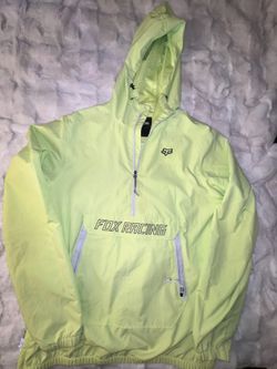 Fox Racing Neon Lime Pullover Jacket | S |