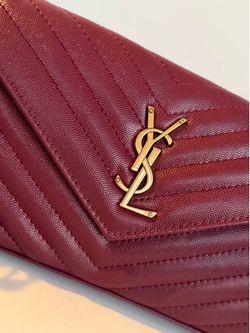Women’s Burgundy Monogram Bag