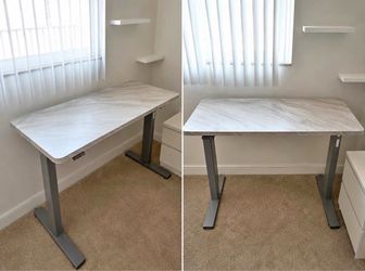 Adjustable Standing Desk - Marble Top
