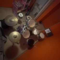 Full Set Of Drums Then Some