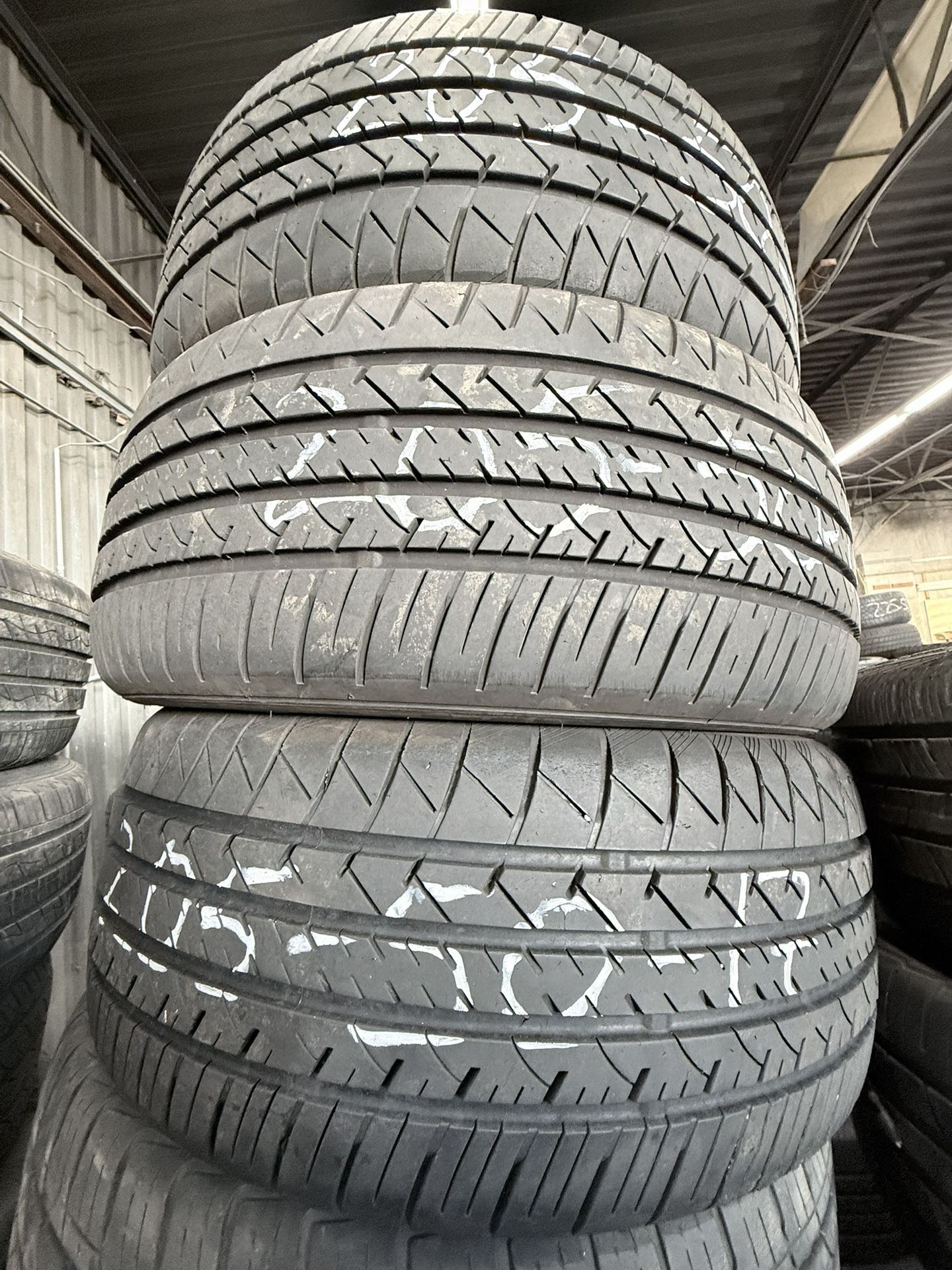 4 USED 205/50/17 OPTIMUM UHP GREEN MAX 