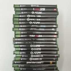 Xbox Series X - Xbox One Games New Sealed 
