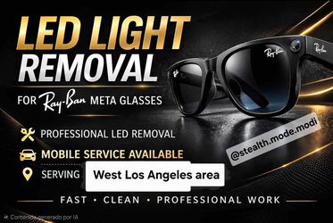 ****META RAY-BAN STEALTH MODE ***