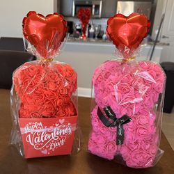 Rose Bear, Oso De Rosas, Valentines Day