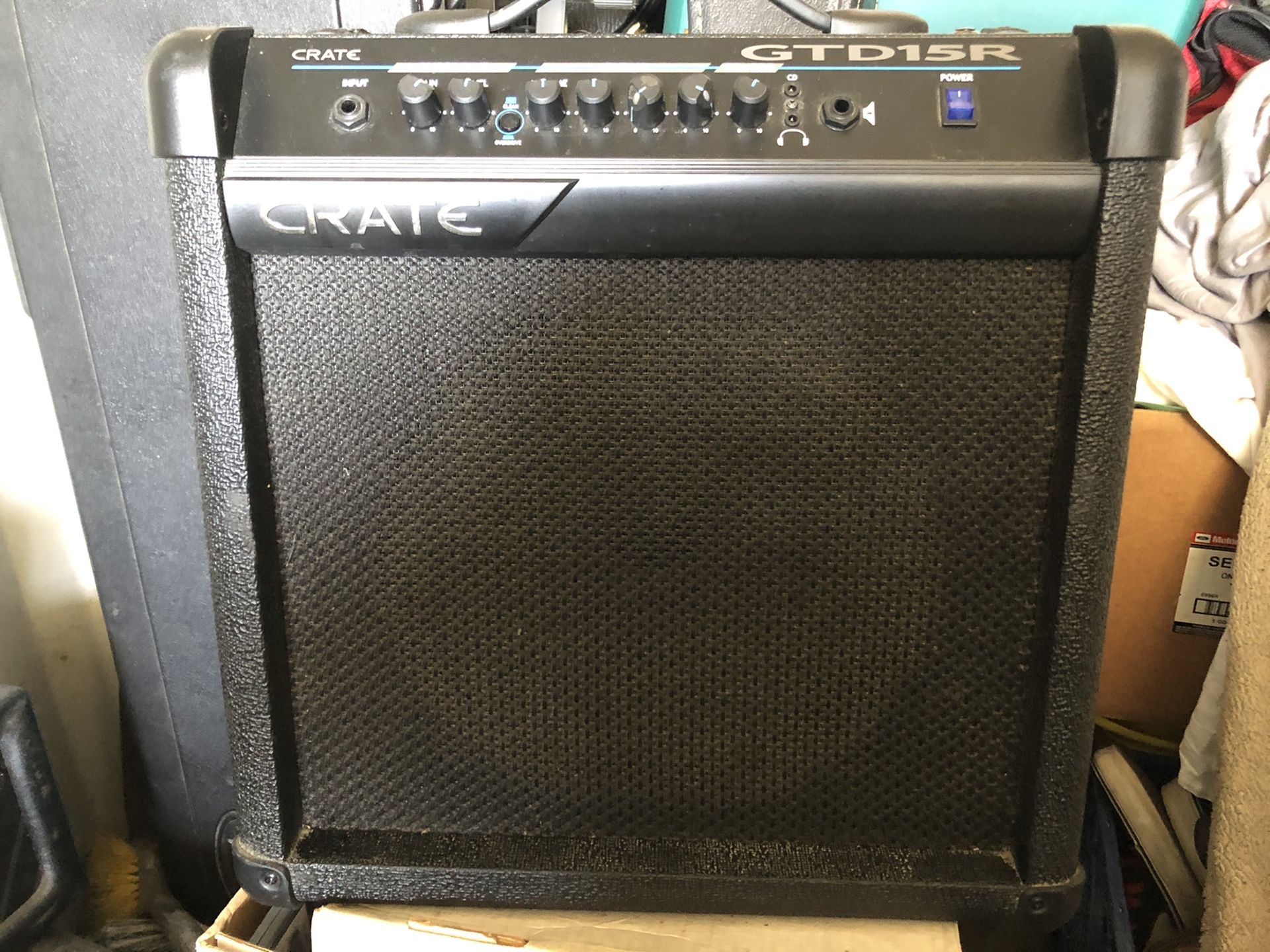 Crate gtd15r guitar amp for Sale in Hemet, CA OfferUp