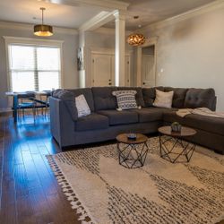 Gray Sectional Sofa 
