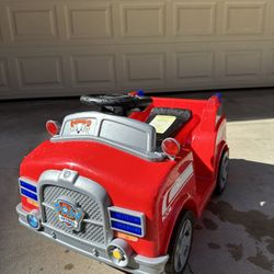 Paw Patrol Marshall Power Wheel