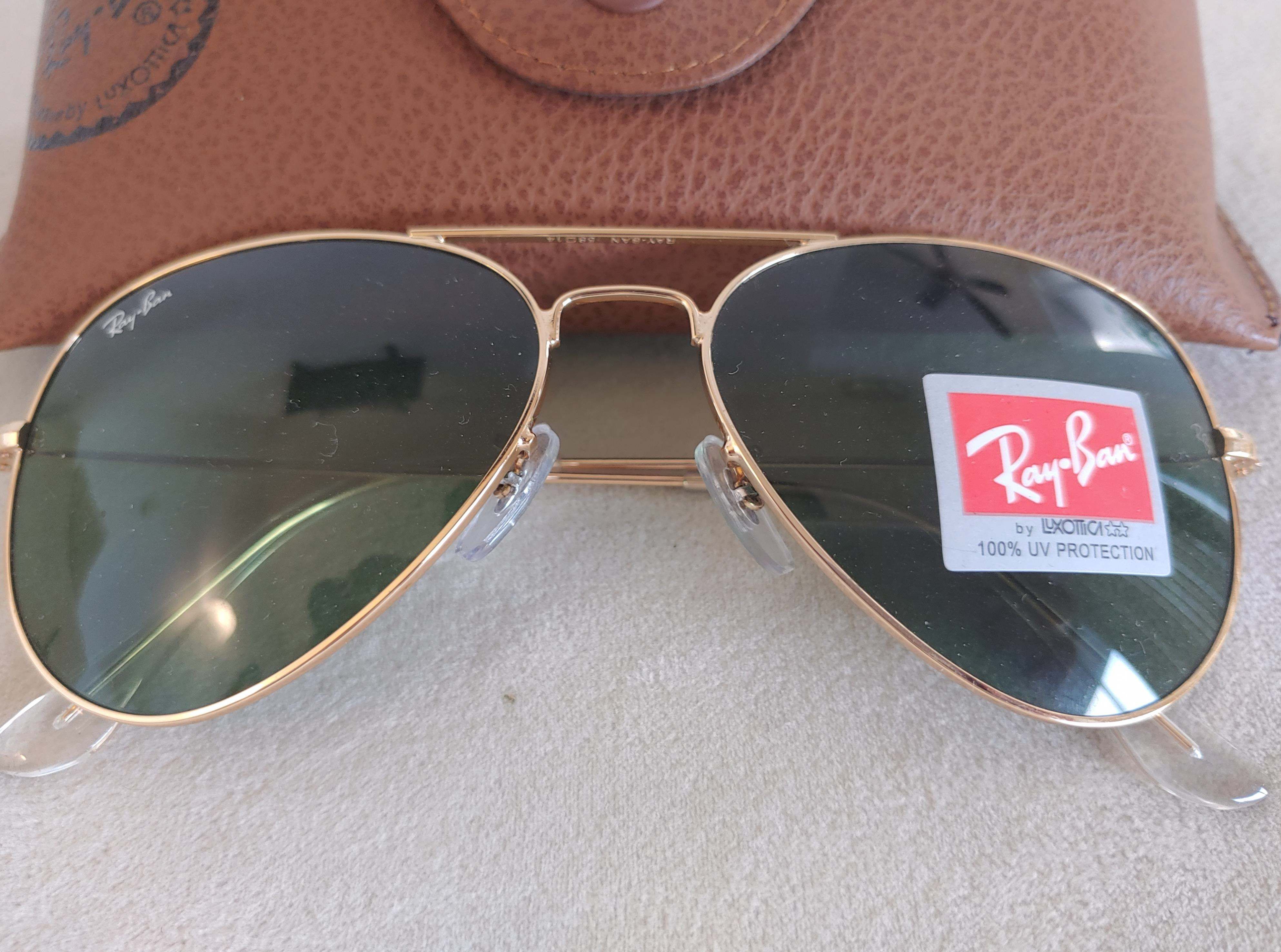 Brand New Authentic RayBan Aviator Sunglasses