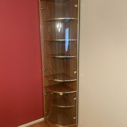 Dressers, Corner display cabinet and Computer desk and chair 