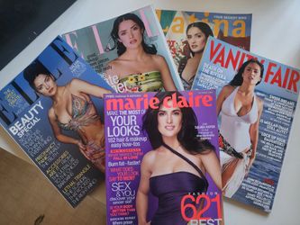 12 SALMA HAYEK MAGAZINES EXCELLENT CONDITION