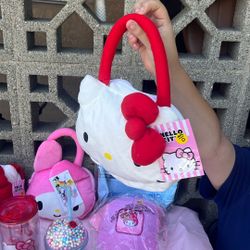 Hello Kitty Small Purses And Small Backpack 