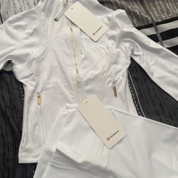 White Lululemon set