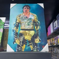 Michael Jackson picture 3-D light